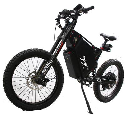 China High quality 5000W carbon steel enduro ebike bomber type electric bike for sale