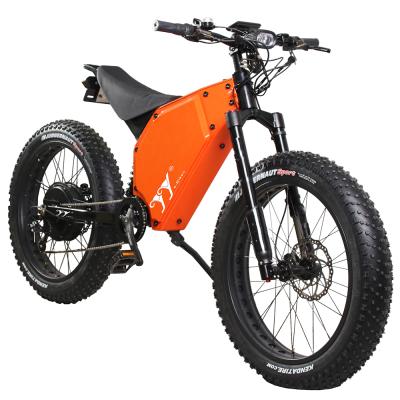 China 26inch fat tire ebike 3000w 72V lithium battery steel high quality electric bike for sale