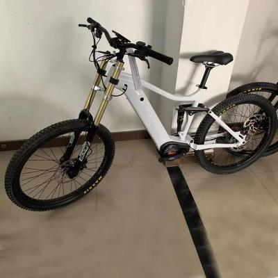 China 1000W Mid Drive Full Aluminum Alloy Mountain Bike eMTB Mountain Bafang Ebike Enduro Electric Ebike for sale