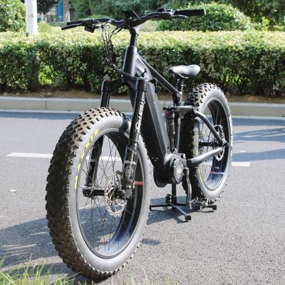 China 2021 Aluminum Alloy Mid Drive Suspension Electric Bike 1000W M620 BAFANG Motor 1500w Full Fat Ebike for sale