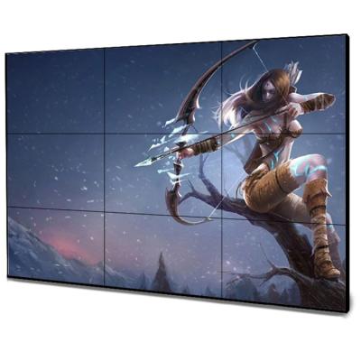 China 43 46 49 55 65 Inch Full Color Android Aluminum Composite Wall Switch Panel Zoo Indoor Custom LCD Video Wall Freestanding Screens for sale