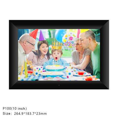 China Hot Selling Wifi 10 Inch Small HD Display Large Size Popular Digital Photo Frame Wifi LCD Digital Picture Frame With USB SD Card Slot for sale