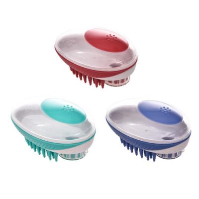 China Viable Hot Sale Dog Wash Cleaning Brushes Cat Grooming Hair Brushes Pet Massage Brushes for sale