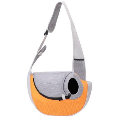 China Designer Small Dog Washable Pet Carrier Bag Sustainable Custom Travel Pet Sling Bag for sale