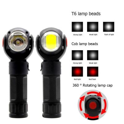 China Zoomable Led Double Light Source Work Light Cheap Rotatable Lamp With Magnet for sale