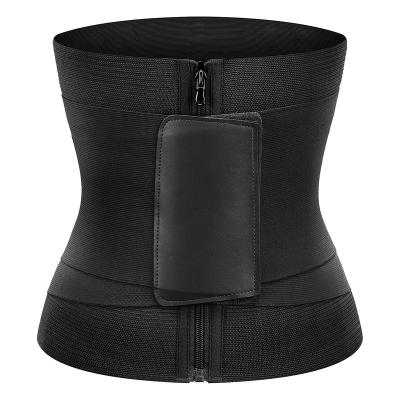 China XiHeLe Women Antibacterial Sauna Sweat Shapers Slimming Belt Soft Shaper Slimming Waist Trainer Corsets Shapewear for sale