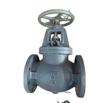 China General Marine Cast Iron Screw Down Check Ball Valves JIS F7375 10K for sale