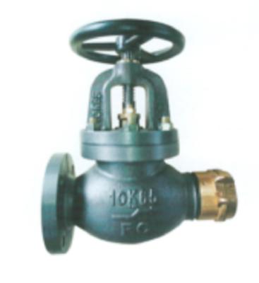 China General Marine Cast Iron Globe Hose JIS F7333 5K Valves for sale