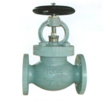 China General Marine Cast Steel Screw Down Check Ball Valves JIS F7471 10K for sale