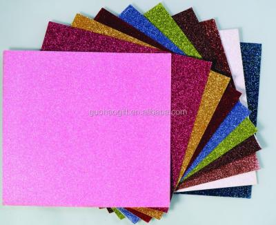 China Decorative Sticker Glitter Paper Poster Panel 30.5x30.5cm Glitter Paper Glitter Sticker for sale