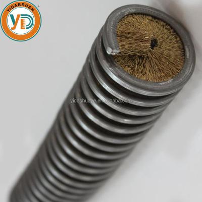 China Rope Cleaning Spiral Brush for Rope Cleaning Wire Rope Chain Reel Cleaning Brush for sale