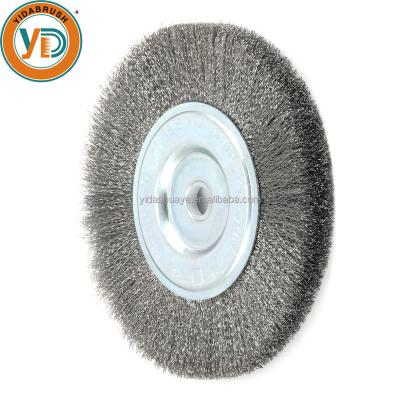 China Derusting Polishing Stainless Steel Wire Brush Wheels for sale