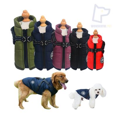 China Stocked WonderfulPet Dog Oem/Odm Custom Wholesale Luxury Waterproof  For Large Dogs Designer 2023 Fashion Dog Winter  Clothes Winter for sale