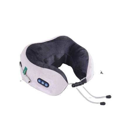 China Hot Selling U Shape Neck Electric Wireless Neck Massager Heating Heating Massage Pillow Kneading Shiatsu For Car Home Use for sale