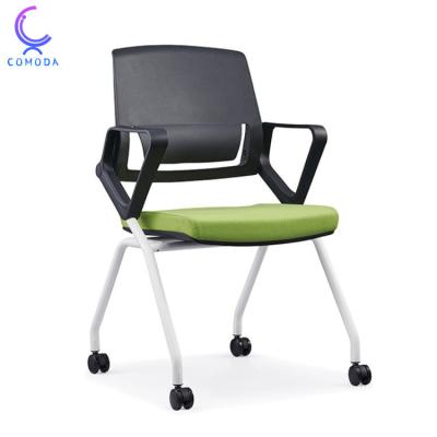 China (Size) COMODA adjustable wholesale price of multi funtion stackable foldable chairs for office training rooms for sale