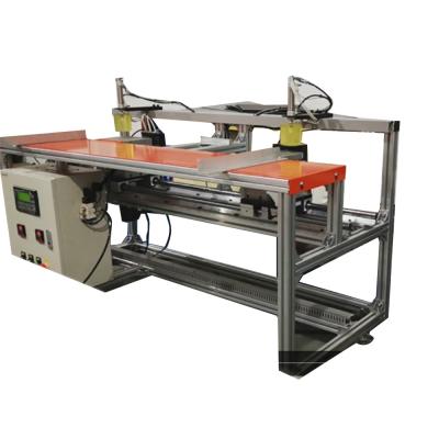 China PP corrugated plastic edge sealing machine, layer pads making machine for sale