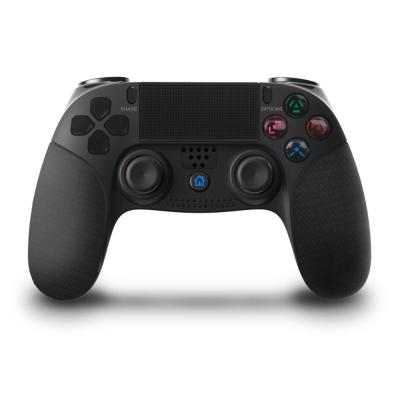 China With Handbreak PS4 Gamepad Wireless Blue Tooth Gamepad For PS4/PS3/PC With Touch Panel+Anti-slip Pattern+Built-in Color LED+Headphone Jack for sale