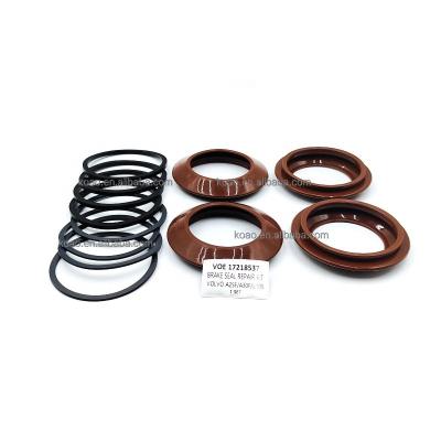 China Exclusive oil resistor brake gasket repair kit-VOE17218537 for VOLVO A25F/A30F/L105 for sale