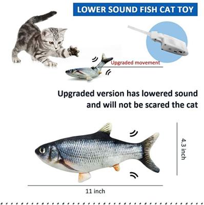 中国 ペット猫レーザーのポインターのための踊る魚猫のおもちゃのイヌハッカの模造 販売のため