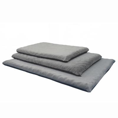 Chine Le matelas se pliant de massage glissent non lit de chien de mousse de mémoire de Mat Memory Foam Dog Mat de morsure de lit d'animal familier de chien le grand à vendre