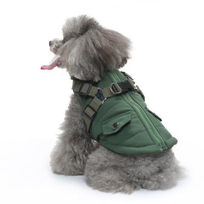 中国 冬のペットジャケット 犬の服 引力シッパー パターン 暖かくな 販売のため