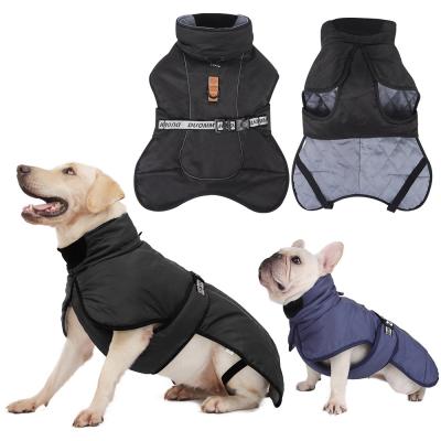 China Vestidos para mascotas de tela de caballería Twill de algodón de exterior en tamaños XL / 6XL en venta