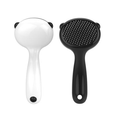 중국 Panda Pet Grooming  Brush Needle Comb Brush For Dogs Pet Hair Remover Brush 판매용