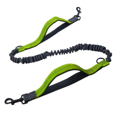 Κίνα Pet Sports Running Reflective Material Leash Dog Double Handle Leash προς πώληση