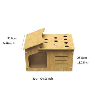 China Portable Pet House For Travel Pet Cat Nest Scratching Posts Pet Carrier Cage zu verkaufen