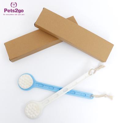 China Pets2go Pet Massage Long Handle Dog Brush for sale