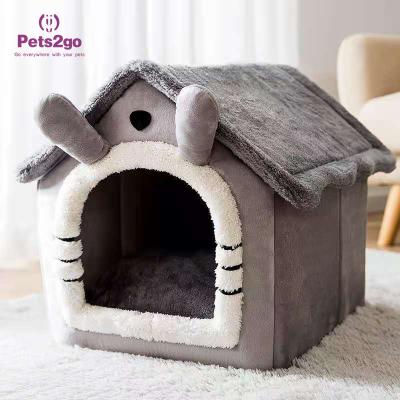 China Winter Warm Polar fleece sponge 3kg Dog House Bed for sale