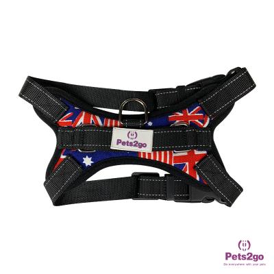 China Customized Logo Luxury Nylon Pet Harness Vest 234G 86cm for sale