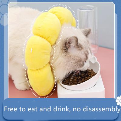 China Cat Elizabeth Ring Warm Anti Licking Pet-Gele Opleidingskragen Te koop