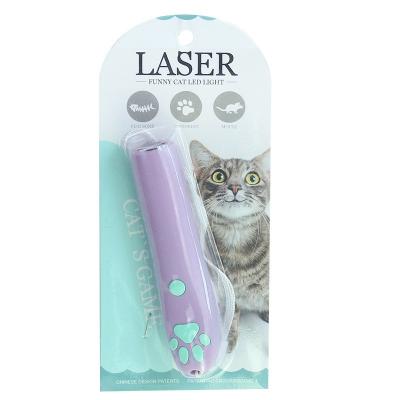 China De interactieve Laserpointer van het Kietelende gevoelcat stick pet supplies cat Toy Design Projection Cat Claw van de Hulplaser Te koop