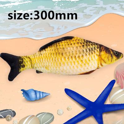 Cina Cat Toy Simulation Fish Cat Toy Cat Toy Fish Self Hi elettrica USB che fa pagare Cat Products in vendita