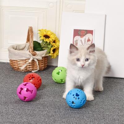 China Het Onderwijsspeelgoed Cat Pet Products van Cat Toy Bell Ball Interactive Play Te koop