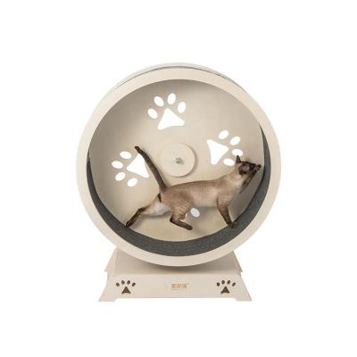 China Nest Cat Tree One Mute Treadmill Wheel Cat Castle For Climbing for sale