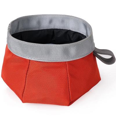 China Outdoor Folding Water Feeding Pet Bowl Portable Travel Out Dog Bowl Snack Bowl Pet Supplies for sale