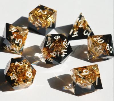 China Handmade resin dnd dies set polyhedral board gemstone dnd die cut handmade dies for sale