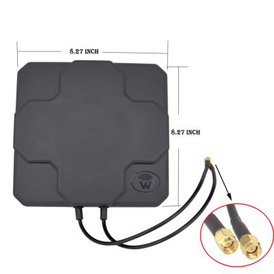 China 2 X22dBi-de Toegang van Lange afstandwifi richt Openlucht4g LTE MIMO Antenna Te koop