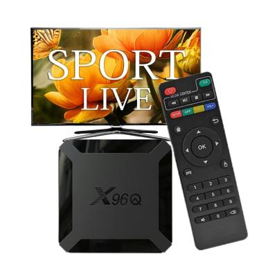 China Lifetime Free X96Q 4K Xxx.xxx Video TV Box TOP 1 Hot Selling Android World Stream Allwinner H313 2GB 16GB 2.4G WIFI Set Top Box for sale