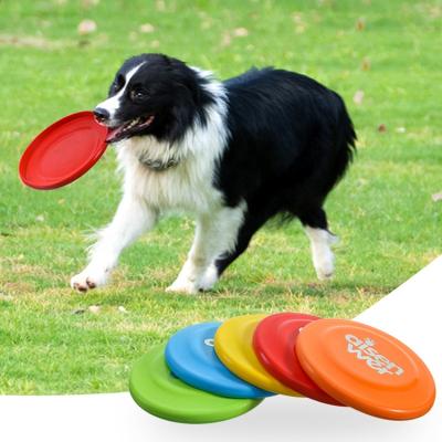 China Viable Factory Wholesale Pet Toys TPR Dogs Training Flying Disc Frisbeed Toys For Exercising Dogs Chewing Outer Molars for sale