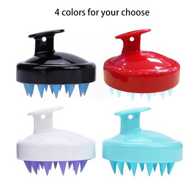 China OEM Waterproof Hot Selling Silicone Shampoo Soft Hair Scalp Massager Brush for sale