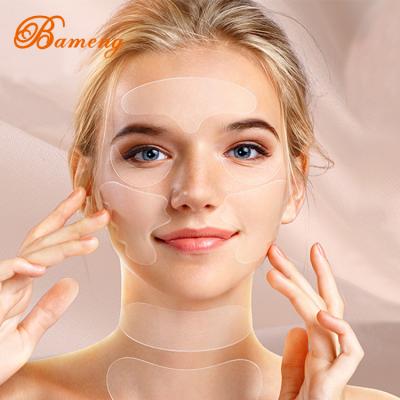 China Waterproof Anti Wrinkle Facial Smoothing Treatment Forehead Wrinkle Patches Collagen Forehead Pads for sale