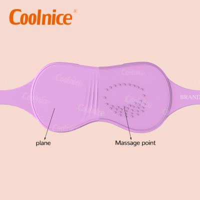 China 2022 new design silicone gel lighting reusable eye mask with case eye mask korean silicon over gel eye mask for sale