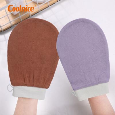 China EXFOLIATE Body Glove Korea Turkish Korean Shower Glove For Bath for sale