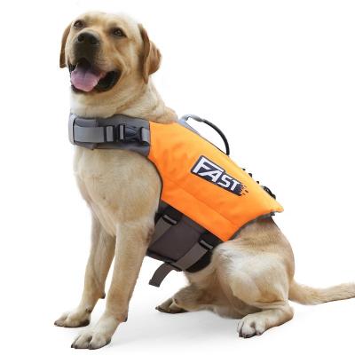 China Fashion Sustainable Adjustable Dog Life Jacket Float Coat Economy Dog Swimming Vest for sale