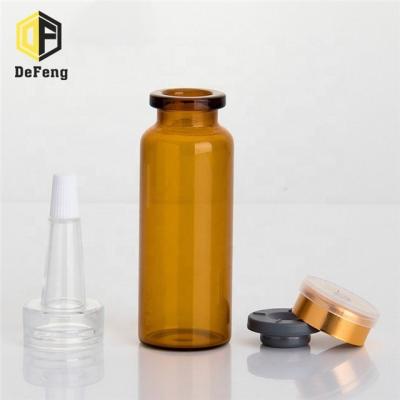 China Medical Pharmaceutical Bottle 20ml Medicine Glass Vial Bottle For Injection Medicine Bottles Glass for sale