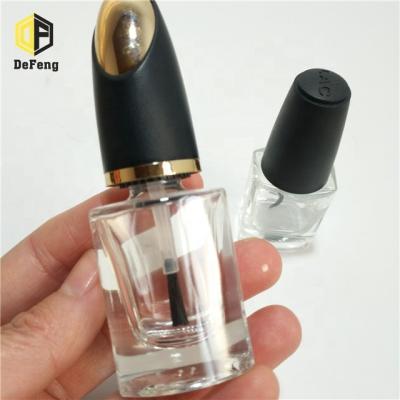 China Cosmetics packaging 10ml empty 15ml round shape nail polish glass bottle for sale