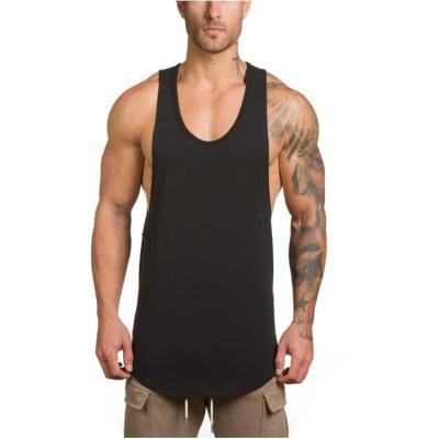 China 2022 QUICK DRY OEM tank top men's gym sports clothes bodybuilding fitness men's fashion cotton for sale